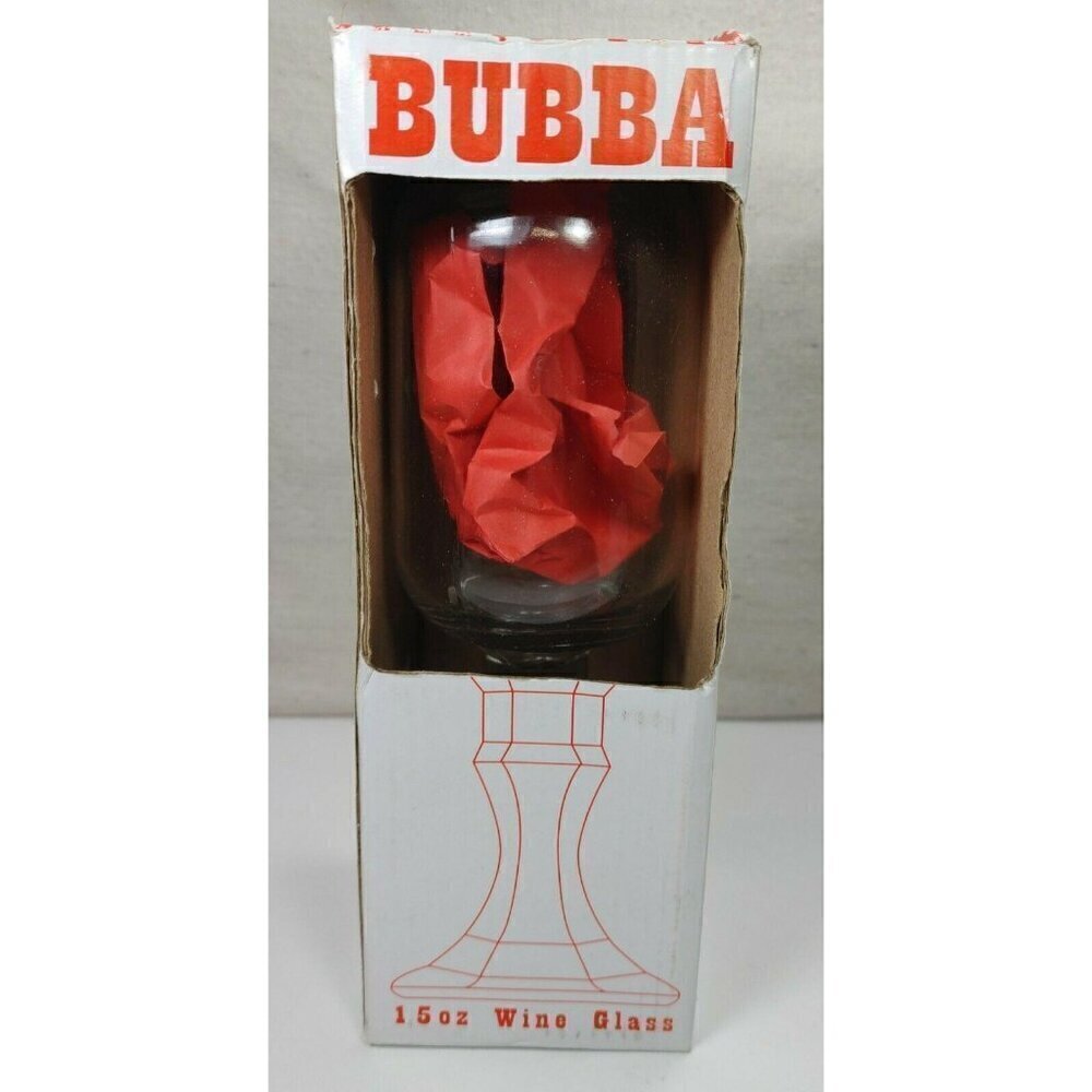 Bubba Gump Shrimp Company Pint Canning Mason Jar Wine Glass With Pedestal Stem